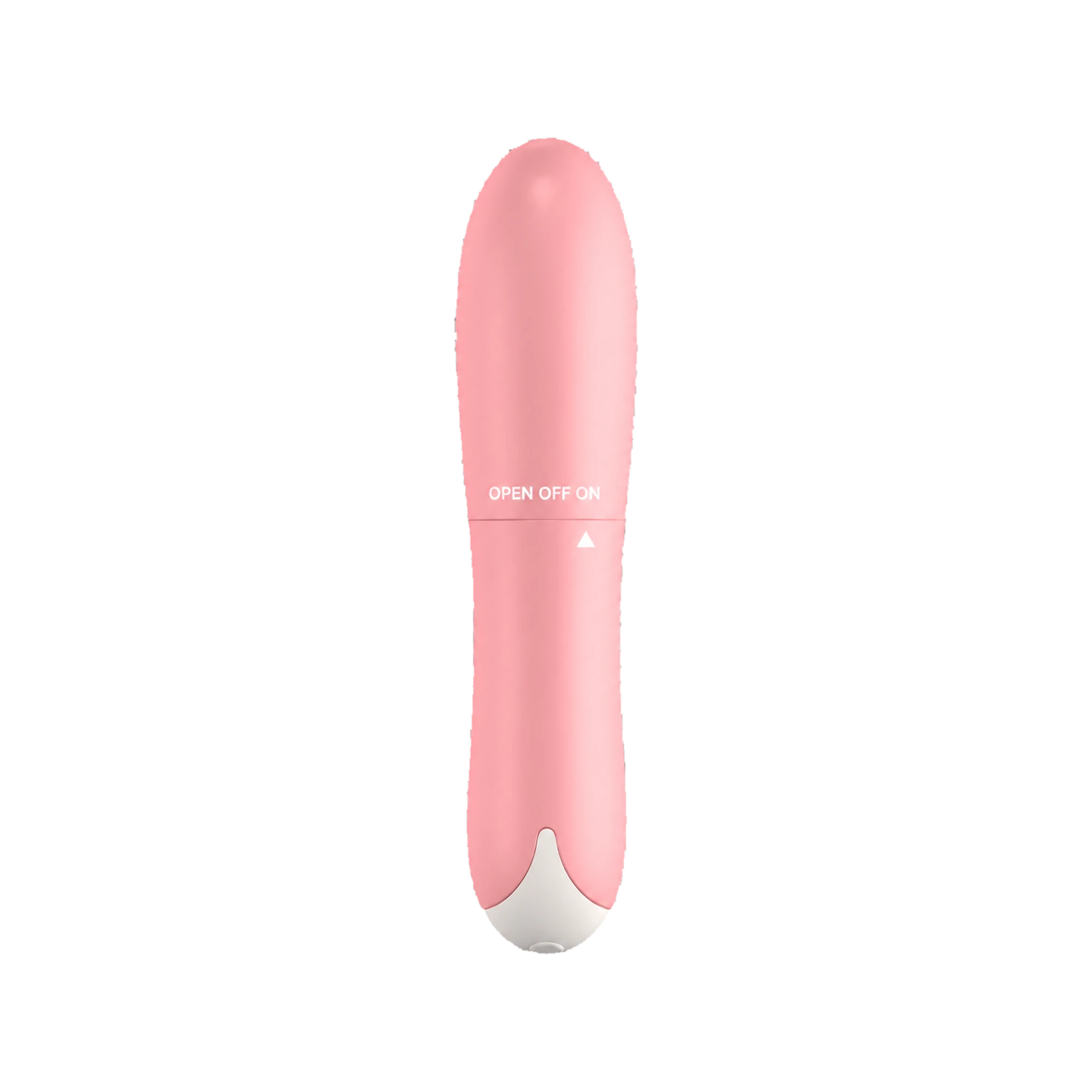 01-main-transparent-light-pink Compact Personal Vibrating Wand for Women - Image 1