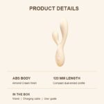 Cream Dual-Ended Personal Wand - Image 2