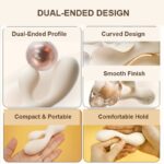 Cream Dual-Ended Personal Wand - Image 3